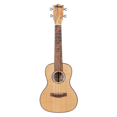 Amumu SPFM-C Solid Spruce Top Spalted Maple Gloss Concert Ukulele